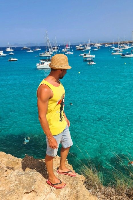 Falaises de Cala Saona, Formentera