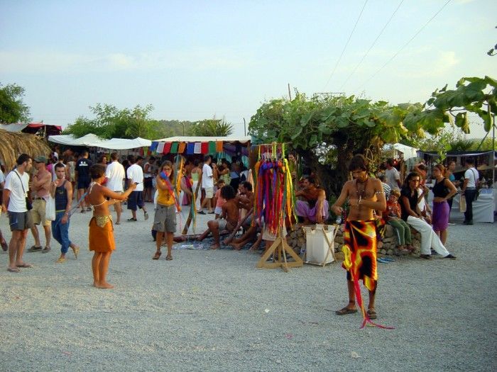Mercadillo hippy. Que hacer en Ibiza