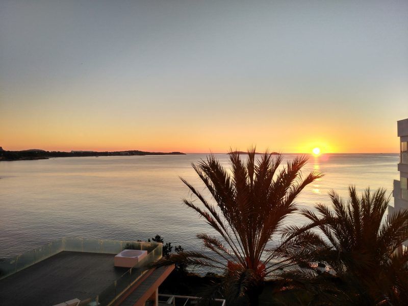 Atardecer en Ibiza